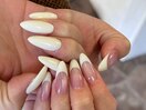 王道フレンチネイル