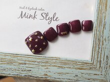 ミンクスタイル 恵比寿店(Mink Style)/ボルドースターフットネイル