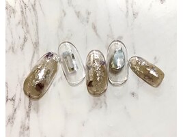 シアーグレージュニュアンス