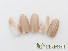エリクサーネイル 心斎橋(Elixir Nail)/定額aシンプル/クーポン使用