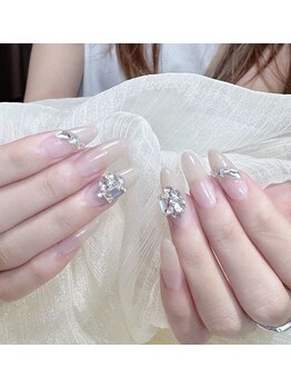 クイーンズビューティーサロン 新宿本店(Queen's beauty salon)/チップ長さ出し定額コース