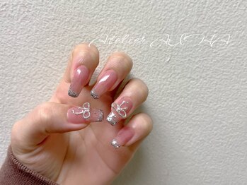 アトリエ アイハ(aiha)/ガラスフレンチ×リボン