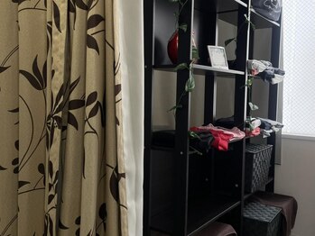 神ほぐし/お着換えスペースもゆったり♪