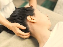 あお/【ヘッドマッサージ】眼精疲労に