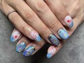 夏ネイル