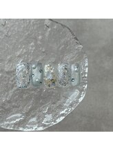 ラナネイル(Lana Nail)/8月ニュアンス定額デザイン