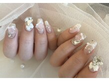 クレスト 宇部店(Crest)/パーツゴテゴテネイル