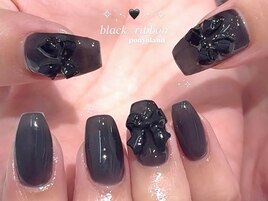 ブラック×リボン