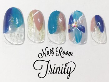 ネイルルーム トリニティ(Nail Room Trinity)/秋フラワー