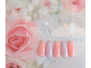 ネイルサロン&スクール ジーナ(GINA)/２月シンプルナチュラルカラー