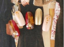 レイウェリナ(Lei Welina)/べっこうネイル