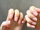シンプルフレンチネイル