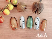 A&A 小山VAL店/ハンドネイル　(ハロウィン)