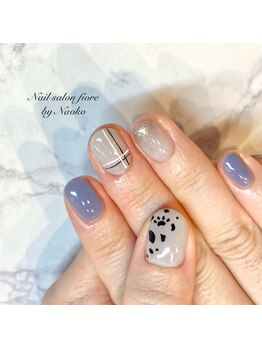 フィオーレ(fiore)/手描きダルメシアン&チェック