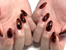 ウォル トウキョウ 渋谷(WOL TOKYO)/べっ甲ネイルデザイン★