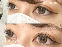 シーバイエム 蒲田(She byM)/まつげパーマ♪デザインラッシュ
