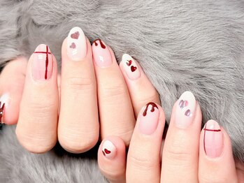 ラッキーネイル(Lucky Nail)/2月のロマンス