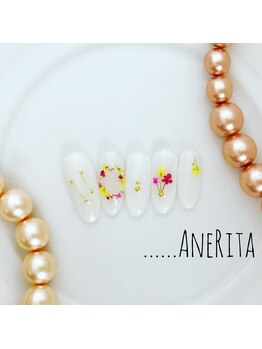 ネイルサロン アンリタ(nail salon AneRita)/押し花☆ネイル