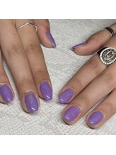 リベルタス(LIBERTAS)/#unicorn purple nail