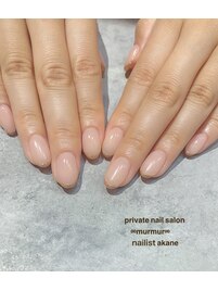 スキニーフレンチネイル