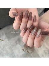 レイムネイル(laime nail)/絶妙なカラーにとろけるラメ