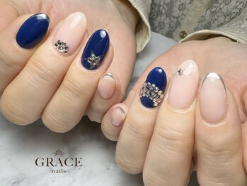 グレース ネイルズ(GRACE nails)/ネイビー