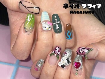 ネイルマフィア 原宿(NAIL MAFIA)/y2k/個性派/ニュアンス