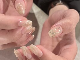 綺麗目ニュアンスネイル