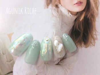 アグニークリッシェ(Agunik Riche)/【オーロラネイル】