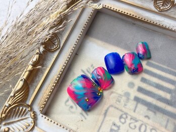 ネイルサロン&スクール ジーナ(GINA)/エスニックマーブル