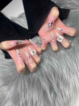 アンクジェーネイル(ankJ.nail)/チーク×ロングスカルプ★