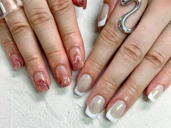 ビアンカ 新宿西口店(Bianca)/ニュアンス×フレンチネイル