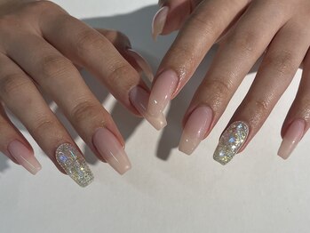 うるうる埋め尽くしnail