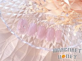 バレンタインネイル