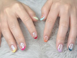 シンプルフレンチネイル