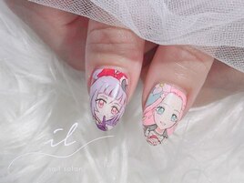 推しキャラネイル