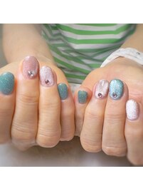 【マグネットネイル】