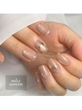 ネイルズガーデン(NAILS GARDEN)/上品ネイル