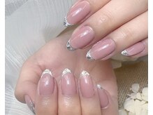 ナイスミーネイル(Nice Me Nail)の雰囲気（トレンドニュアンスネイルから定番フレンチ,ワンカラーも◎）