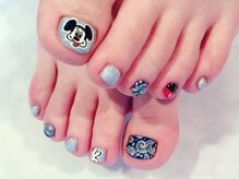 テテ ネイル(tete nail)/ビンテージアート×デニム☆