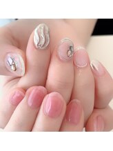 エトワール 御器所店(Etoile)/アシンメトリーニュアンスネイル