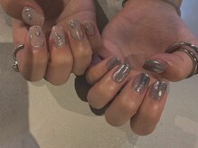 ドレス(Dress nail＆eyelash Lolonois)/シルバーミラーフィルイン