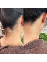 ポノ(Pono)/襟足のシェービング