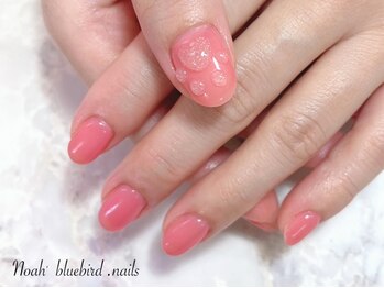 ノアブルーバードネイルズ(Noah' bluebird .nails)の写真/ご新規様限定！【ワンカラー・グラデーション¥6900】肌になじむキレイ色を多数ご用意♪