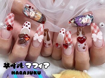 ネイルマフィア 原宿(NAIL MAFIA)/痛ネイル/キャラネイル/推し