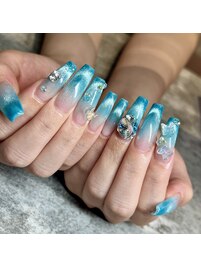 マグネットフレンチネイル