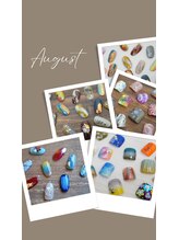 ウリコ ネイルアトリエ(urico nail atelier)/8月キャンペーンアート