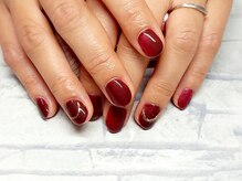 オルタンシア(Ortensia)/ボルドーネイル