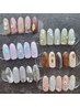 ★【カラー変更可】定額デザインネイル(オフケア込み)　¥8900→¥7880