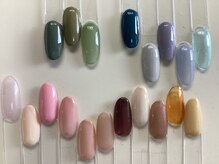 春ネイル人気ワンカラー【カラーオススメ】\3900